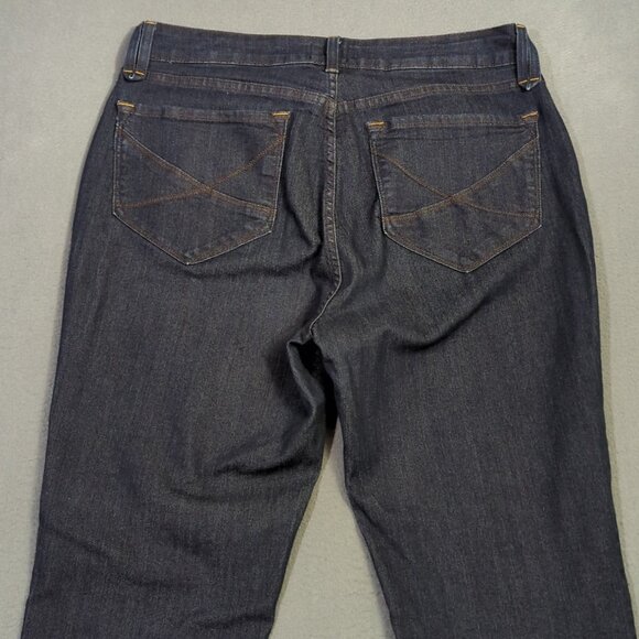 NYDJ Jeans Women's 14 Blue Marilyn Straight Lift Tuck Stretch Denim - Picture 3 of 12